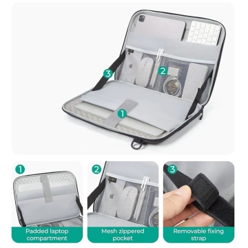 Torba Taktyczna na Laptop 15-16" Tech-Protect Ranger-X Tactical Black