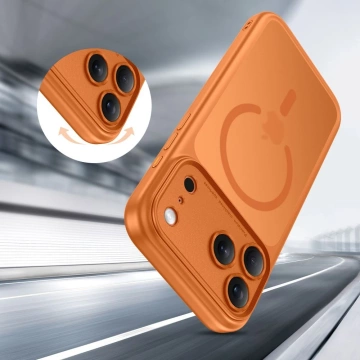 Etui Ochronne do iPhone 17 Pro Tech-Protect MagPeak MagSafe Cosmic Orange