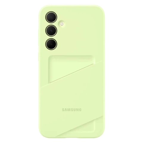Samsung Card Slot Case EF-OA356TMEGWW mit Kartenslot für Samsung Galaxy A35 – grün