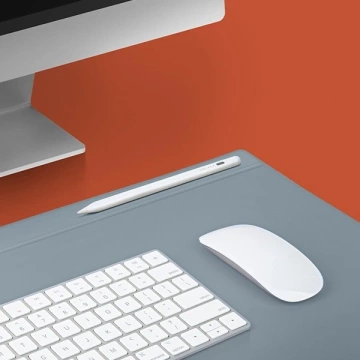 UNIQ Hagen doppelseitige magnetische Schreibtischunterlage 67x35 cm gelb-grau