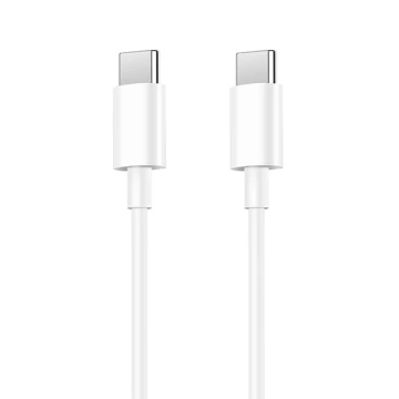 USB Typ-C auf Typ-C PD Kabel 20W 2m Weiß Denmen Schnelles Laden