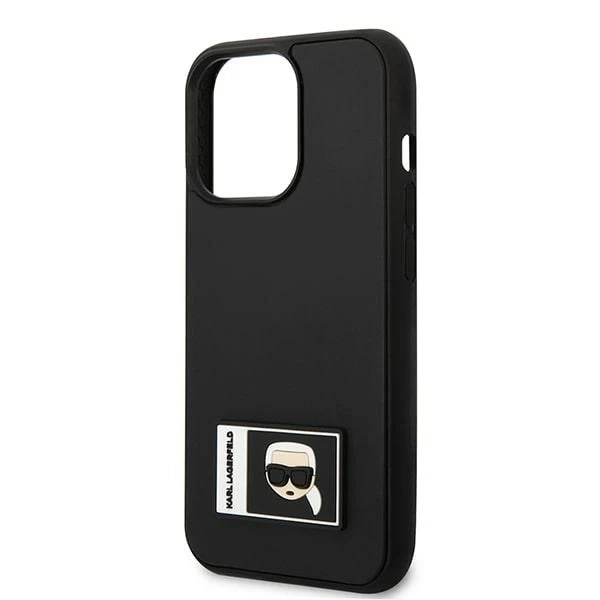 Etui Karl Lagerfeld KLHCP13X3DKPK für iPhone 13 Pro Max 6,7" Hardcase Ikonik Patch