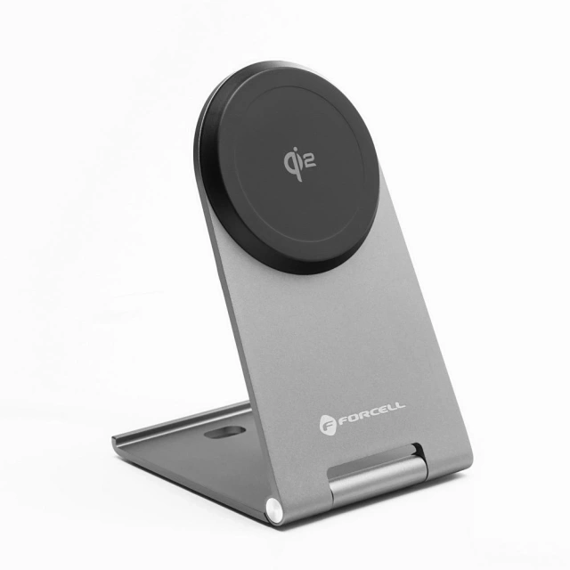Flip Charge Qi2 MagSafe 15W USB-C Induktives Ladegerät aus Aluminium
