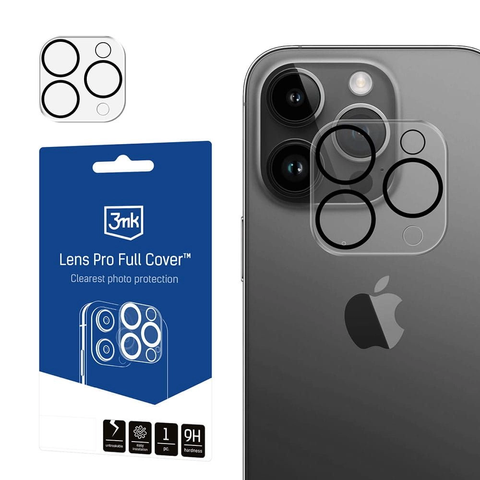 Kameraabdeckung für Apple iPhone 11 Pro/11 Pro Max – 3mk Lens Pro Full Cover