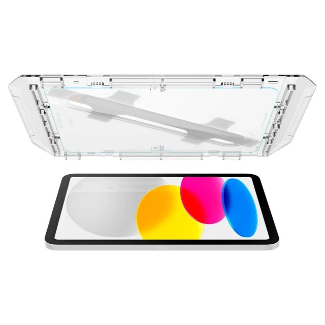 Szkło Hartowane Spigen Glas.Tr "EZ FIT" do Apple iPad 11 2025 / 10.9 2022 CLEAR