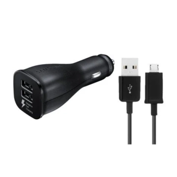 Ładowarka Samsung EP-LN920 2A + Kabel microUSB 1.5m Czarna BULK