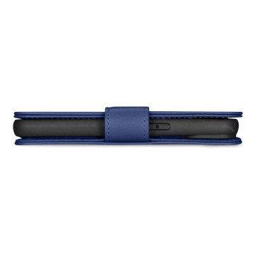 iCarer Wallet Case 2in1 Cover iPhone 14 Plus Anti-RFID Leder Flip Case Blau (WMI14220727-BU)