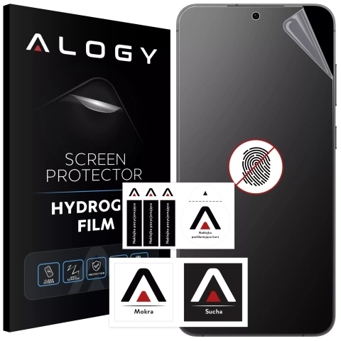 „MATTE“-Folie für Samsung Galaxy S24 Hydrogel Alogy HydroSkin Matte Pro™ Display für „FINGERPRINT FREE“-Hülle