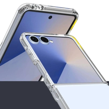 Etui Galaxy Z Flip 7 Tech-Protect Flexair Hybrid Clear Przezroczyste