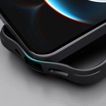 iPhone 16e Hülle Nillkin Frosted Shield Pro MagSafe Schwarz