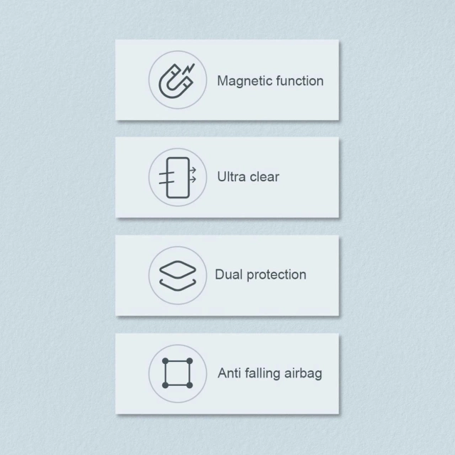 Pancerne etui z MagSafe Nillkin Nature Pro do iPhone 15 - białe