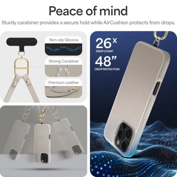 Spigen-Hülle für iPhone 16 Pro Max Cyrill Kajuk Classic Charm Mag Magsafe Cream