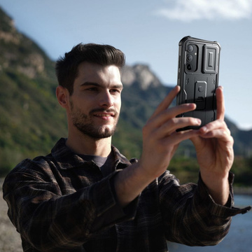 Kevlar Cam-Hülle für Samsung Galaxy A55 5G Schwarz