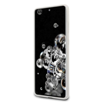 US Polo Silicone Collection Samsung Galaxy S20 Ultra Handyhülle weiß/weiß