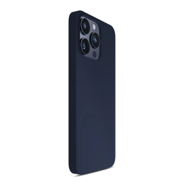Etui 3mk Silicone Case Dark Navy do Apple iPhone 16 Pro Max
