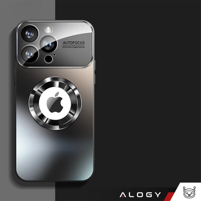 Etui do Apple iPhone 16 Pro Max obudowa Alogy MagSafe LuxeShield™ Case z ochroną obiektywów do MagSafe Graphite Black