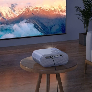 HOCO HD Ready DT2 Projektor Weiß Android, WLAN, Bluetooth, 720P