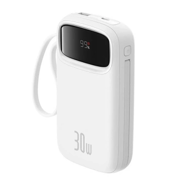 Powerbank Baseus QPow 2 20000mAh 30W 2xUSB-C (weiß)
