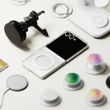 Etui do Galaxy Z Flip 7 Ringke Fusion Magnetic MagSafe Clear