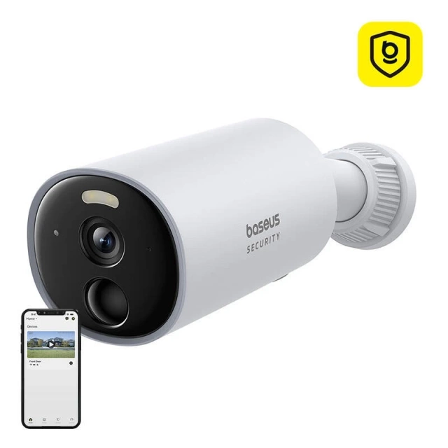 Baseus B1 2k Außenkamera (Weiß)