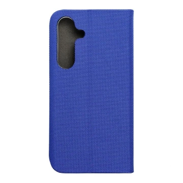 SENSITIVE Book Case für Samsung Galaxy S25 Blau Stand 360