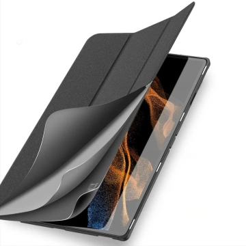 Dux Ducis Domo faltbare Hülle mit Platz für einen Eingabestift für Samsung Galaxy Tab S9 Ultra schwarz