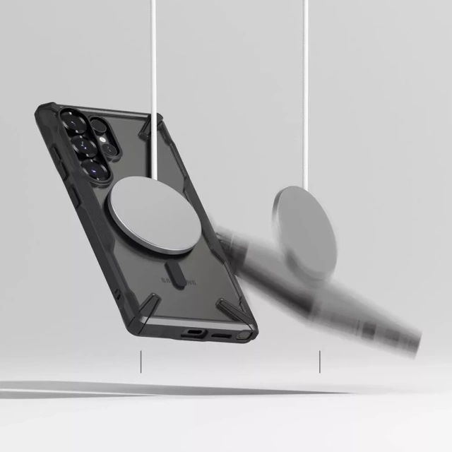 Etui do Samsung Galaxy S25 Ultra Ringke Fusion X Magnetic MagSafe Black