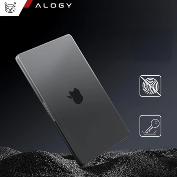 Etui ochronne do Apple Macbook Pro 16 - M1/M2/M3/M4 2021-2024 2025 Alogy AirGuard™ Elastyczna obudowa Matowa Czerń