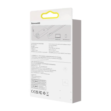 USB-C-zu-RJ45-Netzwerkadapter der Baseus Lite-Serie (schwarz)