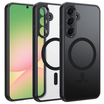 Hülle für Apple iPhone 16 Pro Max Alogy Anti-Shock Hybrid Case für MagSafe Transparent