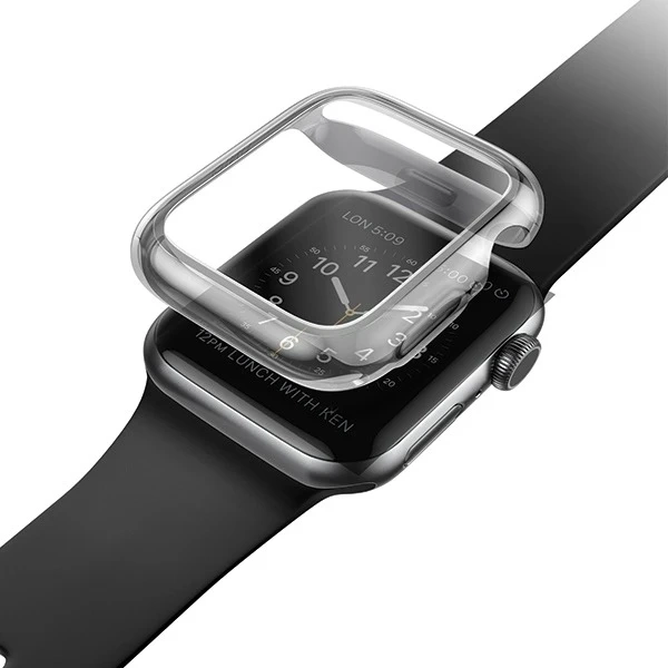 UNIQ Garde Schutzhülle für Apple Watch Series 4/5/6/SE 40mm grau/rauchgrau