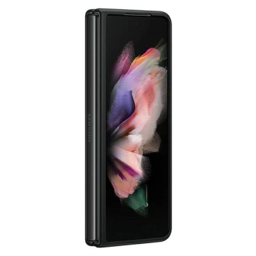 Samsung Hülle EF-VF926LBEGWW für Samsung Galaxy Z Fold 3 schwarz/schwarz Lederhülle