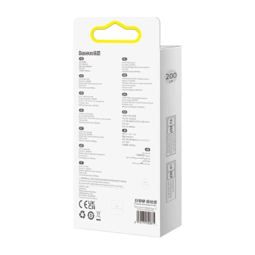 Baseus Dynamic 2 Series Schnellladekabel USB-C - Lightning 20W 480Mbps 2m lila