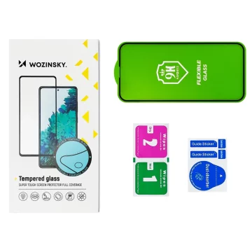 Wozinsky Full Cover Flexi Nano Glass Film Tempered Glass mit Rahmen für Samsung Galaxy S22 transparent