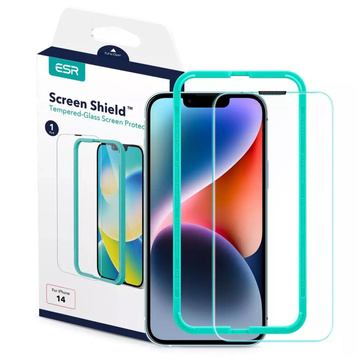 ESR Screen Shield gehärtetes Glas für Apple iPhone 13/13 Pro / 14 Klar