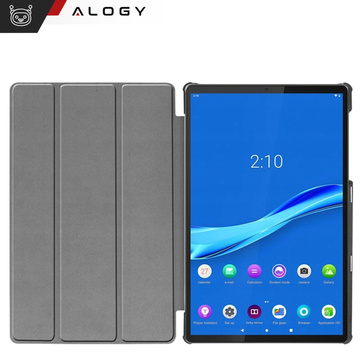 Hülle für Lenovo Tab M8 4gen TB300XU TB300FU Book Cover Case Gehäuse Case Alogy Schwarz Glas
