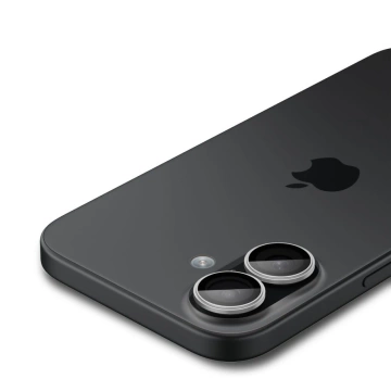Osłona Aparatu Spigen Optik Pro Glas.TR EZ Fit iPhone 16/17 Silver 2-Pack