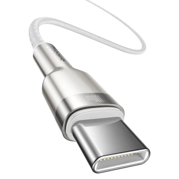 Baseus Cafule USB-C auf USB-C Kabel, 100W, 1m (weiß)