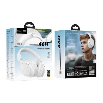 HOCO kabellose Bluetooth-Kopfhörer W53 weiß