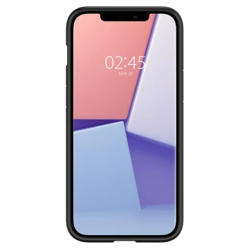 Etui Spigen Ultra Hybrid für Apple iPhone 12/ 12 Pro 6.1 Mattschwarz