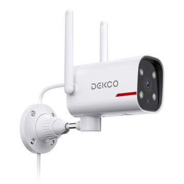 DEKCO DC4L 2K QHD 270° WiFi-Außenkamera
