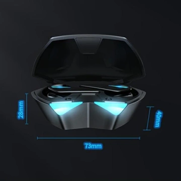 AWEI Bluetooth 5.0 Kopfhörer T23 TWS Gaming Dockingstation weiß/weiß