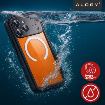 Alogy HydroArmor™ IP68 Hülle für Apple iPhone 17 Pro Max 6,9" - Schwarz