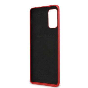 Ferrari Hardcase für Samsung Galaxy S20 Plus rot/rotes Silikon