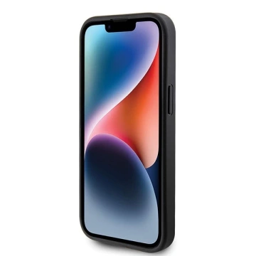 Etui Guess GUHCP15MPS4DGPK für iPhone 15 Plus 6,7" Hardcase Strass Metal Logo czarny/schwarz