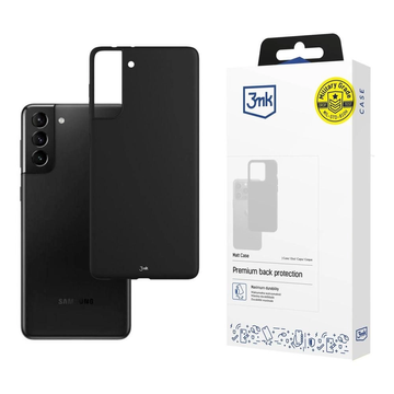 Etui matowe Odporne na telefon obudowa 3mk Matt Case do Samsung Galaxy S21 5G Black