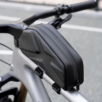 Rockbros 1,4L Oberrohr-Fahrradtasche – Schwarz