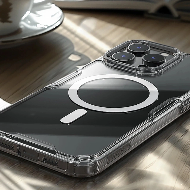 Etui do iPhone 16 Pro Nillkin Nature Pro MagSafe Przezroczyste