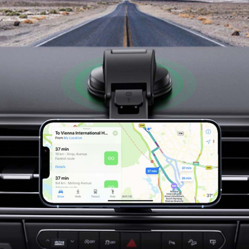 Uniwersalny uchwyt samochodowy UGREEN magnetyczny na deskę Czarny