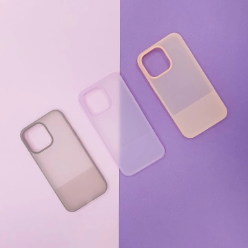Kingxbar Plain Series Case Cover für iPhone 13 Pro Silikonhülle Grau